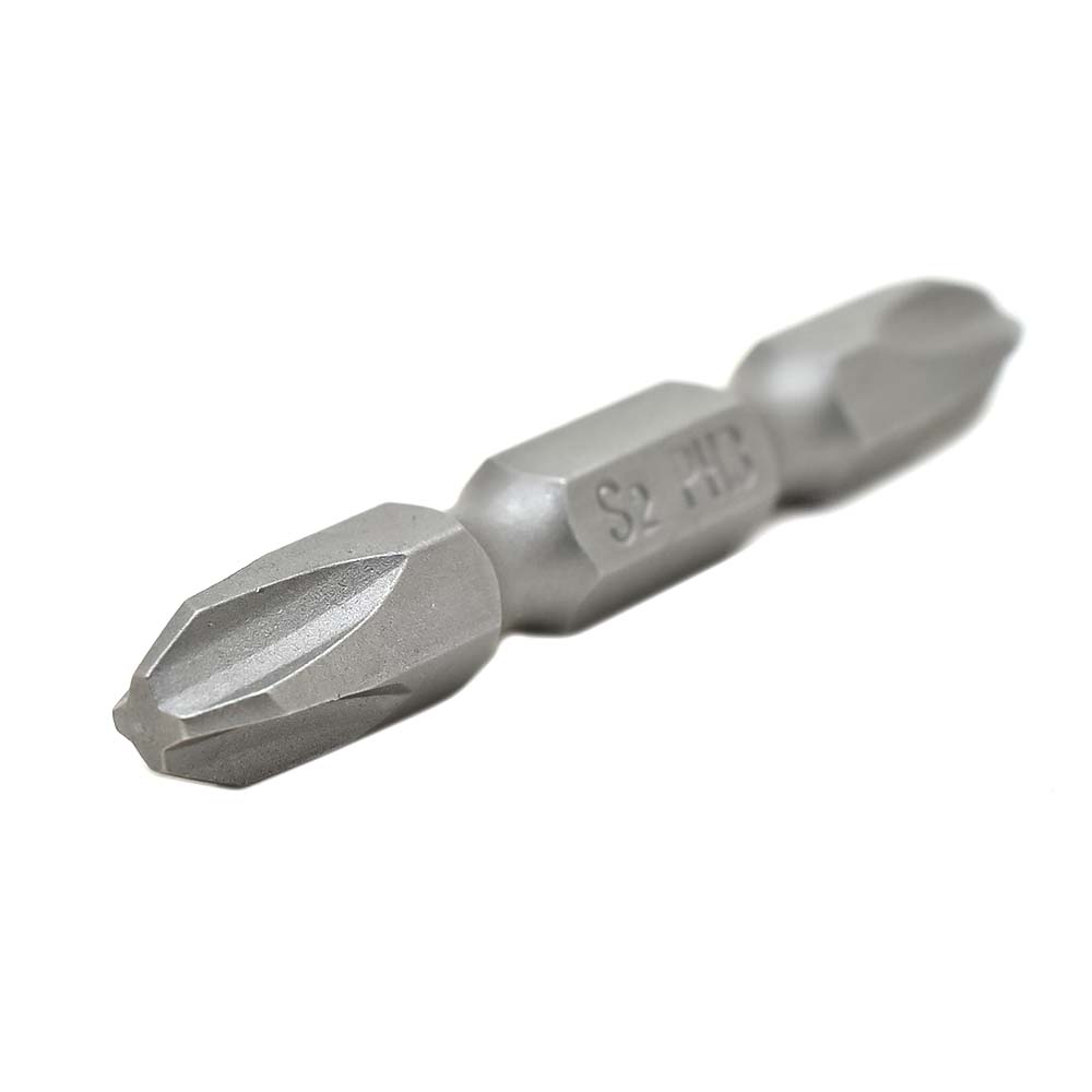 10 Display Pack - 3# Phillips Double End Screwdriver Bits - 2" Long