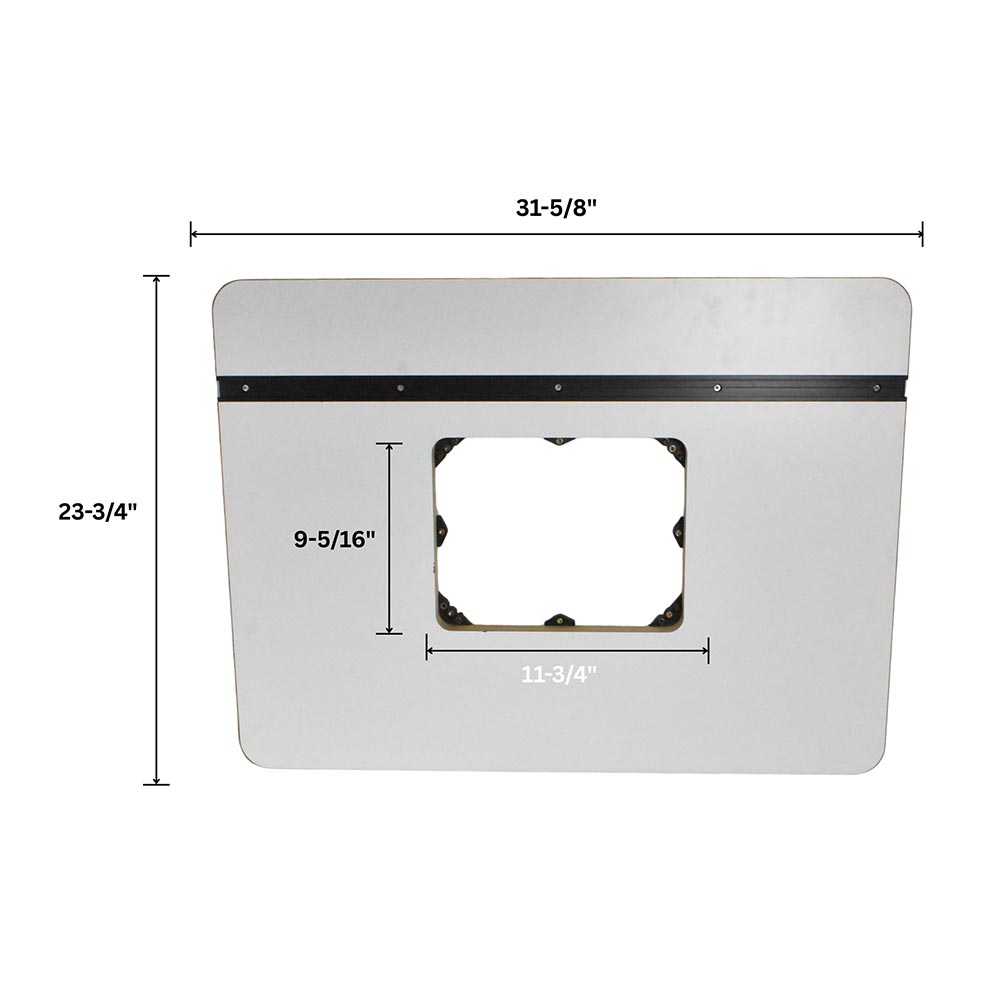 HVT Router Table Top Select Laminated MDF Core