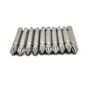25 Bulk - 2# Phillips Double End Screwdriver Bits - 3" Long