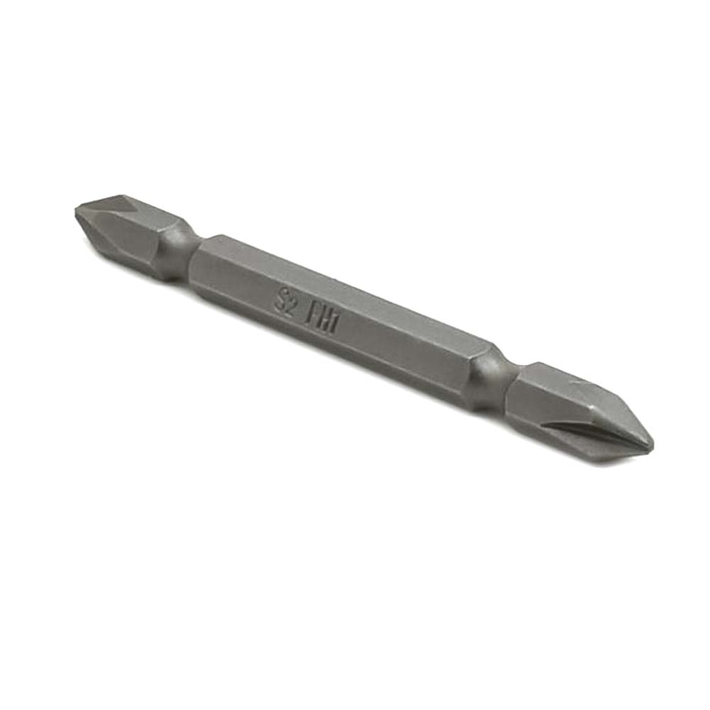 10 Display Pack - 1# Phillips Double End Screwdriver Bits - 3" Long