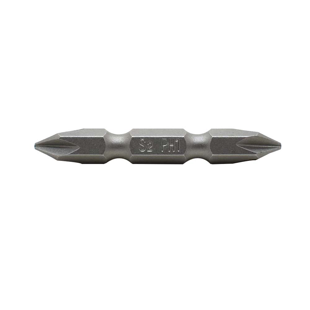 10 Display Pack - 1# Phillips Double End Screwdriver Bits - 2" Long