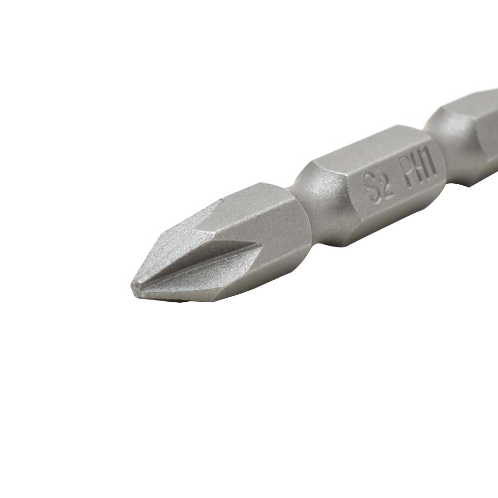 25 Display Pack - 1# Phillips Double End Screwdriver Bits - 2" Long