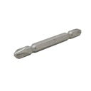 10 Display Pack - 3# Phillips Double End Screwdriver Bits - 3" Long