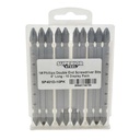 10 Display Pack - 1# Phillips Double End Screwdriver Bits - 4" Long