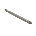 25 Bulk - 1# Phillips Double End Screwdriver Bits - 4" Long