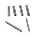 10 Display Pack - 2# Phillips Double End Screwdriver Bits - 4" Long