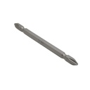 25 Bulk - 2# Phillips Double End Screwdriver Bits - 4" Long