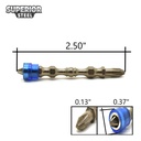 25 Bulk - PH2 Double Head Phillips High Torque Magnetic Power Screwdriver Bits - 2.5 Inch Long