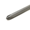 10 Display Pack - 2# Phillips Head Power Screwdriver Bits - 4 Inch Long - 4.5mm Dia
