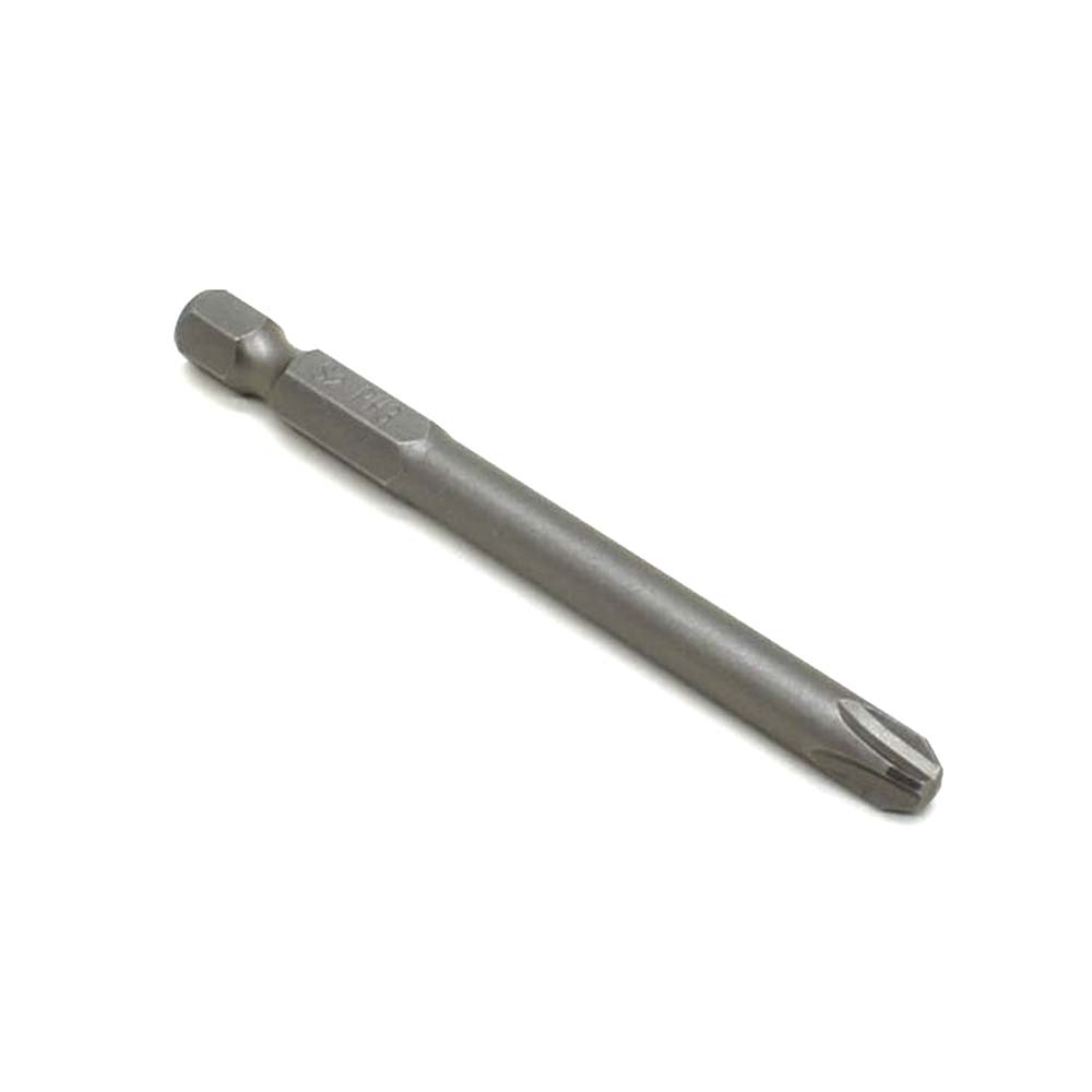 10 Display Pack - 3# Phillips Head Power Screwdriver Bits - 3 Inch Long - 6mm Dia