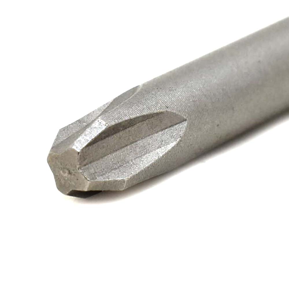 10 Display Pack - 3# Phillips Head Power Screwdriver Bits - 3 Inch Long - 6mm Dia