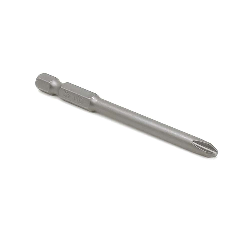 25 Bulk - 2# Phillips Head Power Screwdriver Bits - 3 Inch Long - 5mm Dia