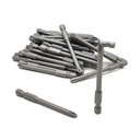 25 Bulk - 2# Phillips Head Power Screwdriver Bits - 3 Inch Long - 5mm Dia