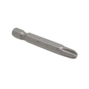 25 Display Pack - 3# Phillips Head Power Screwdriver Bits - 2 Inch Long - 6mm Dia