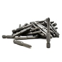 25 Display Pack - 2# Phillips Head Power Screwdriver Bits - 2 Inch Long - 6mm Dia
