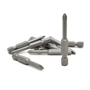 25 Display Pack - 1# Phillips Head Power Screwdriver Bits - 2 Inch Long - 4mm Dia