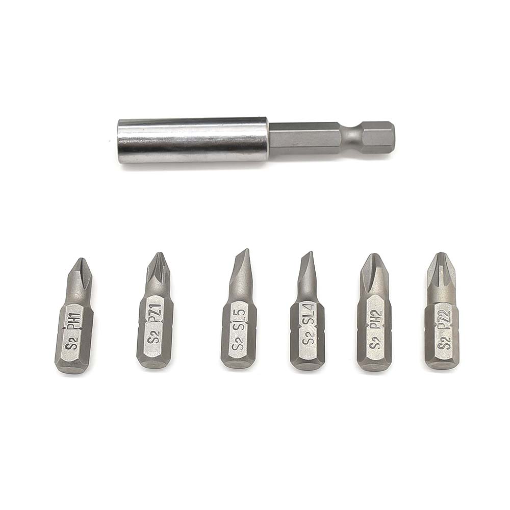 7 Piece Screwdriver Bit Set