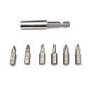7 Piece Screwdriver Bit Set