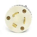 20A-125V 3-Blade NEMA L5-20P Twist Lock Electrical Plug - W02