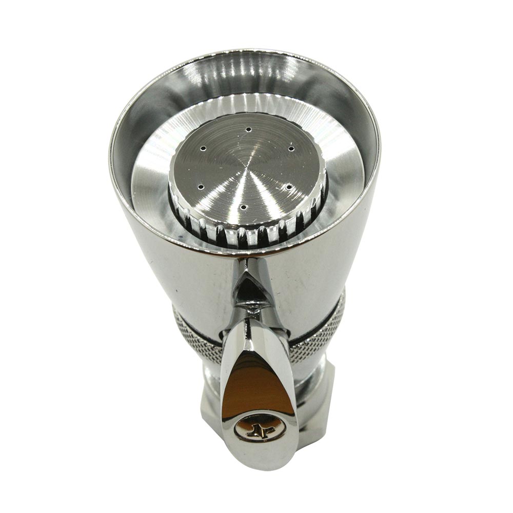 136-T 1-3/4" Adjustable Spray Shower Head - Chrome Plated