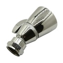 136-T 1-3/4" Adjustable Spray Shower Head - Chrome Plated