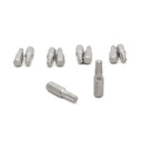 10 Display Pack - T27 Single End Torx Screwdriver Bits - 1 Inch Long