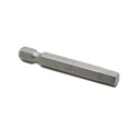 10 Display Pack - Single End Hexagonal Screwdriver Bits - 2 Inch Long - 6mm Hex