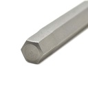 10 Display Pack - Single End Hexagonal Screwdriver Bits - 2 Inch Long - 6mm Hex