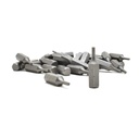 50 Display Pack - Single End Hexagonal Screwdriver Bits - 1 Inch Long - 5/64 Hex