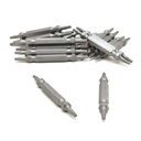 25 Display Pack - T10 Torx Double End Screwdriver Bits - 1.5" Long