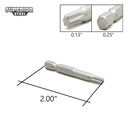 10 Display Pack - T27 Single End Torx Screwdriver Bits - 2 Inch Long