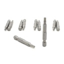 10 Display Pack - T20 Single End Torx Screwdriver Bits - 2 Inch Long