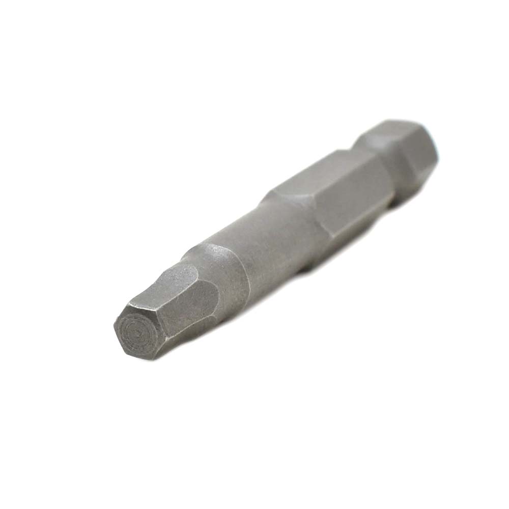25 Display Pack - Single End Hexagonal Screwdriver Bits - 2 Inch Long - 4mm Hex