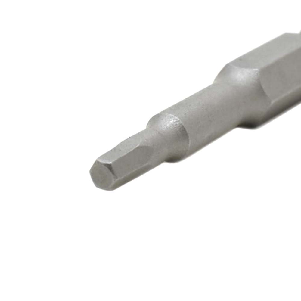 10 Display Pack - Single End Hexagonal Screwdriver Bits - 2 Inch Long - 3mm Hex