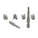 25 Display Pack - Single End Hexagonal Screwdriver Bits - 2 Inch Long - 3mm Hex