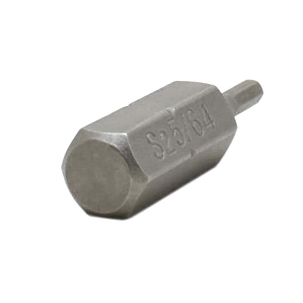 10 Display Pack - Single End Hexagonal Screwdriver Bits - 1 Inch Long - 5/64 Hex