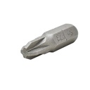 10 Display Pack - 3# Single End Pozidriv Screwdriver Bits - 1 Inch Long