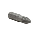 50 Display Pack - 2# Single End Pozidriv Screwdriver Bits - 1 Inch Long