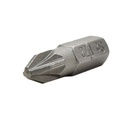 50 Display Pack - 2# Single End Pozidriv Screwdriver Bits - 1 Inch Long