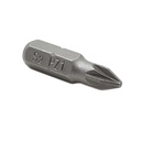 10 Display Pack - 1# Single End Pozidriv Screwdriver Bits - 1 Inch Long