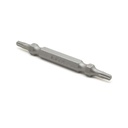 25 Display Pack - T15 Torx Double End Screwdriver Bits - 1.5" Long
