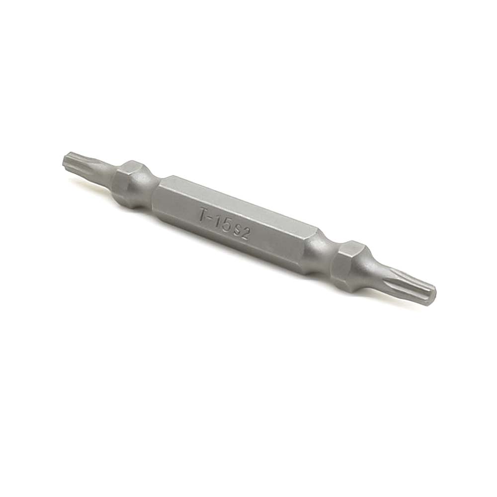 10 Display Pack - T15 Torx Double End Screwdriver Bits - 1.5" Long