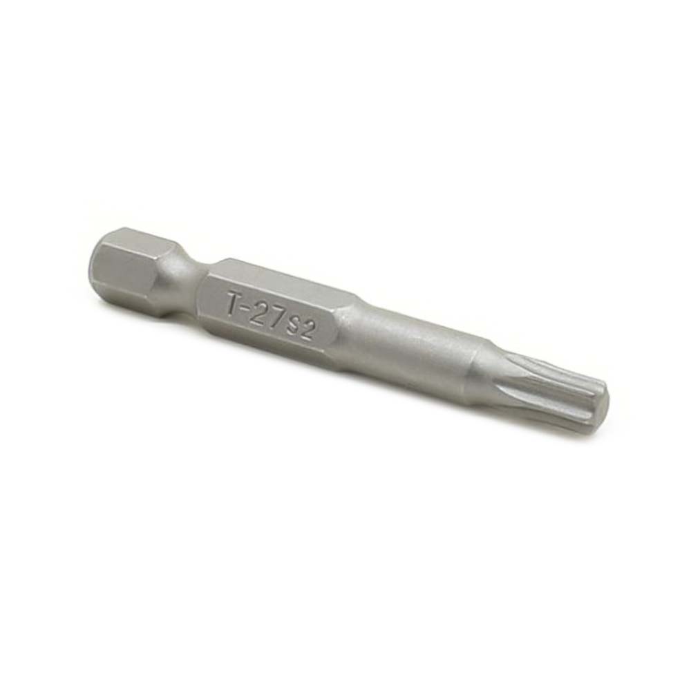 25 Display Pack - T27 Single End Torx Screwdriver Bits - 2 Inch Long