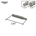 25 Display Pack - T25 Single End Torx Screwdriver Bits - 2 Inch Long