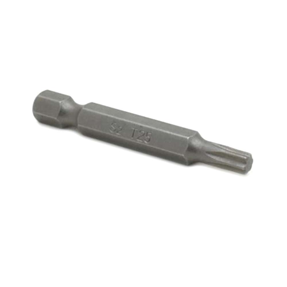 10 Display Pack - T25 Single End Torx Screwdriver Bits - 2 Inch Long