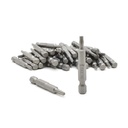 25 Display Pack - T15 Single End Torx Screwdriver Bits - 2 Inch Long