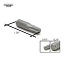 50 Display Pack - T30 Single End Torx Screwdriver Bits - 1 Inch Long