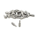 50 Display Pack - T15 Single End Torx Screwdriver Bits - 1 Inch Long