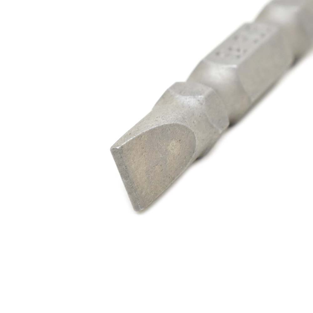 25 Display Pack - Slotted Double End Screwdriver Bits - 2" Long - 6mm Wide Slot