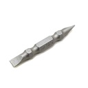 10 Display Pack - Slotted Double End Screwdriver Bits - 2" Long - 5mm Wide Slot